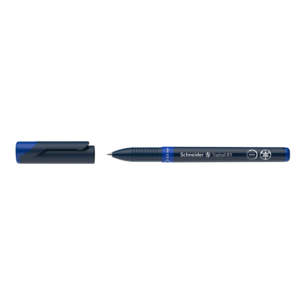 Topball 811 Rollerball 0.5mm, Box of 10#ink-color_blue
