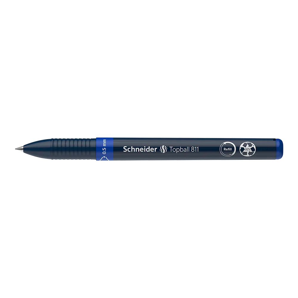 Topball 811 Rollerball 0.5mm, Box of 10#ink-color_blue