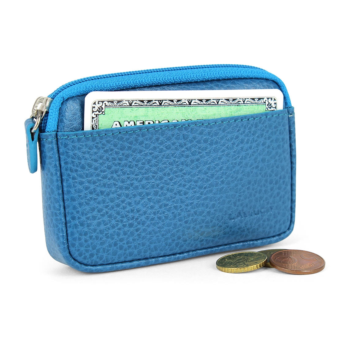 Small Wallet/Card Holder - Turquoise#color_laurige-turquoise