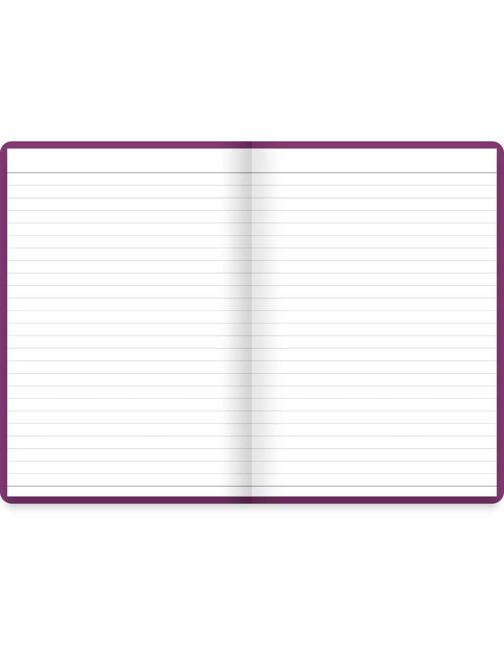 Dazzle A5 Ruled Notebook Purple#color_purple