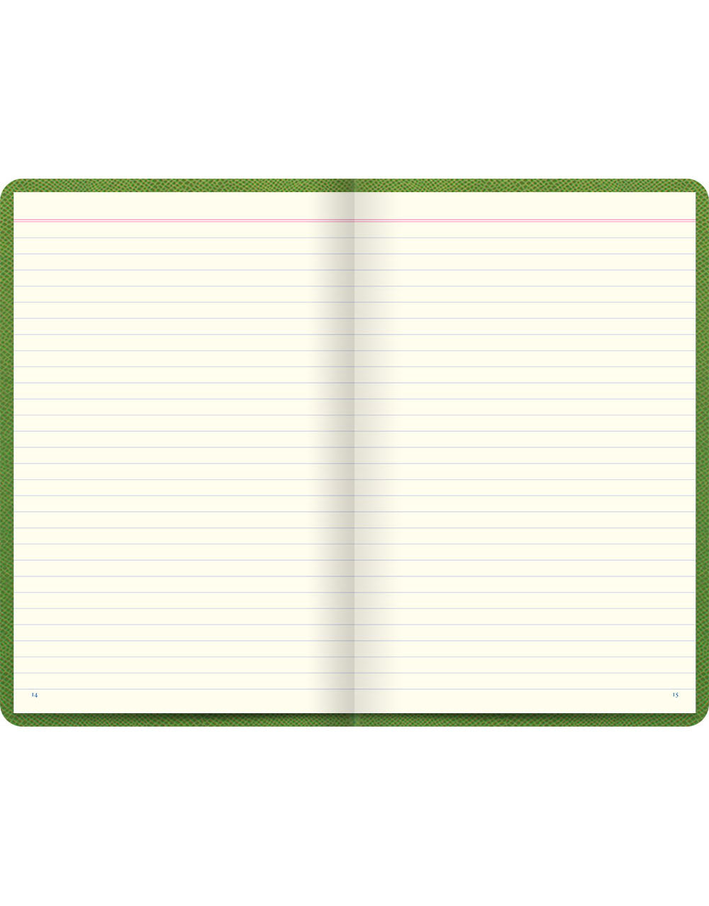 Legacy Book Ruled Notebook Green#color_legacy-green