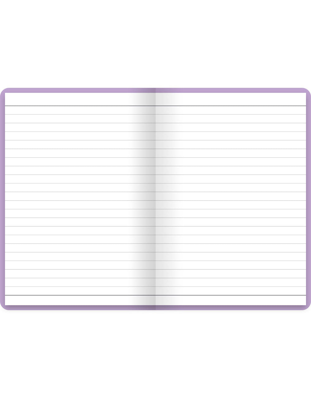 Pastel A6 Ruled Notebook Lilac#color_lilac