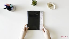 Pre-Vu™ Weekly Planner 2026, Tri-Fold Cover, Black (CB920.BLK-26)