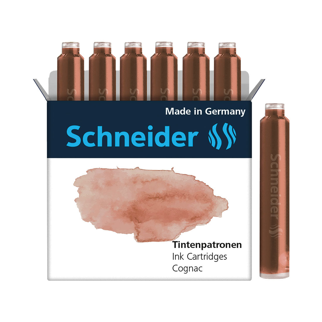 Schneider Pastel Ink Cartridges RS166107 Cognac#ink-color_cognac