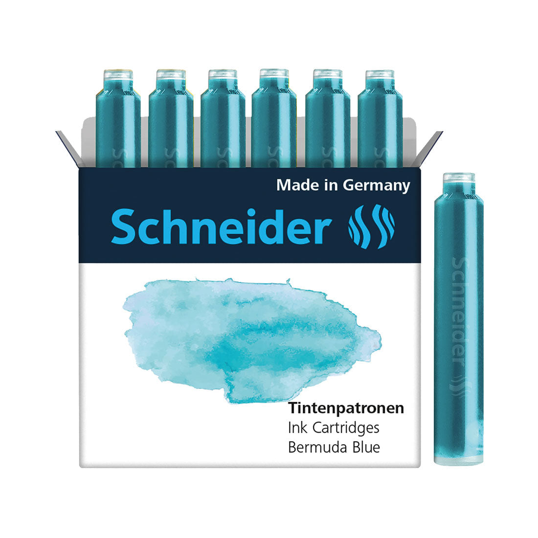 Schneider Pastel Ink Cartridges RS166134 Bermuda Blue #ink-color_bermuda-blue