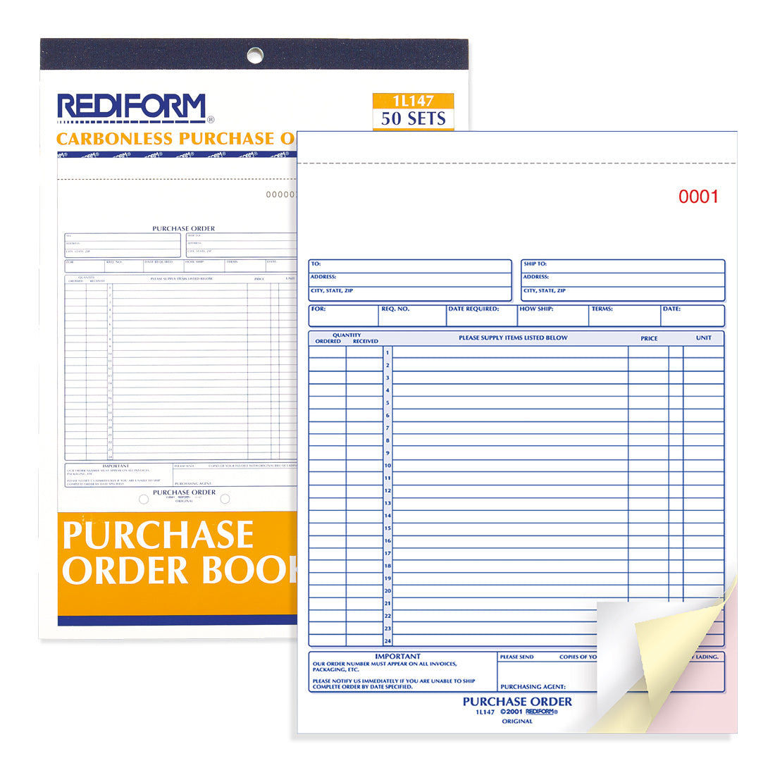 Purchase Orders Rediform
