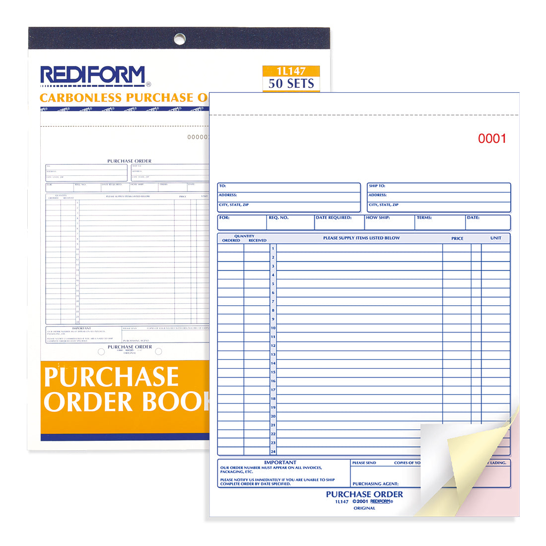 Purchase Order Book