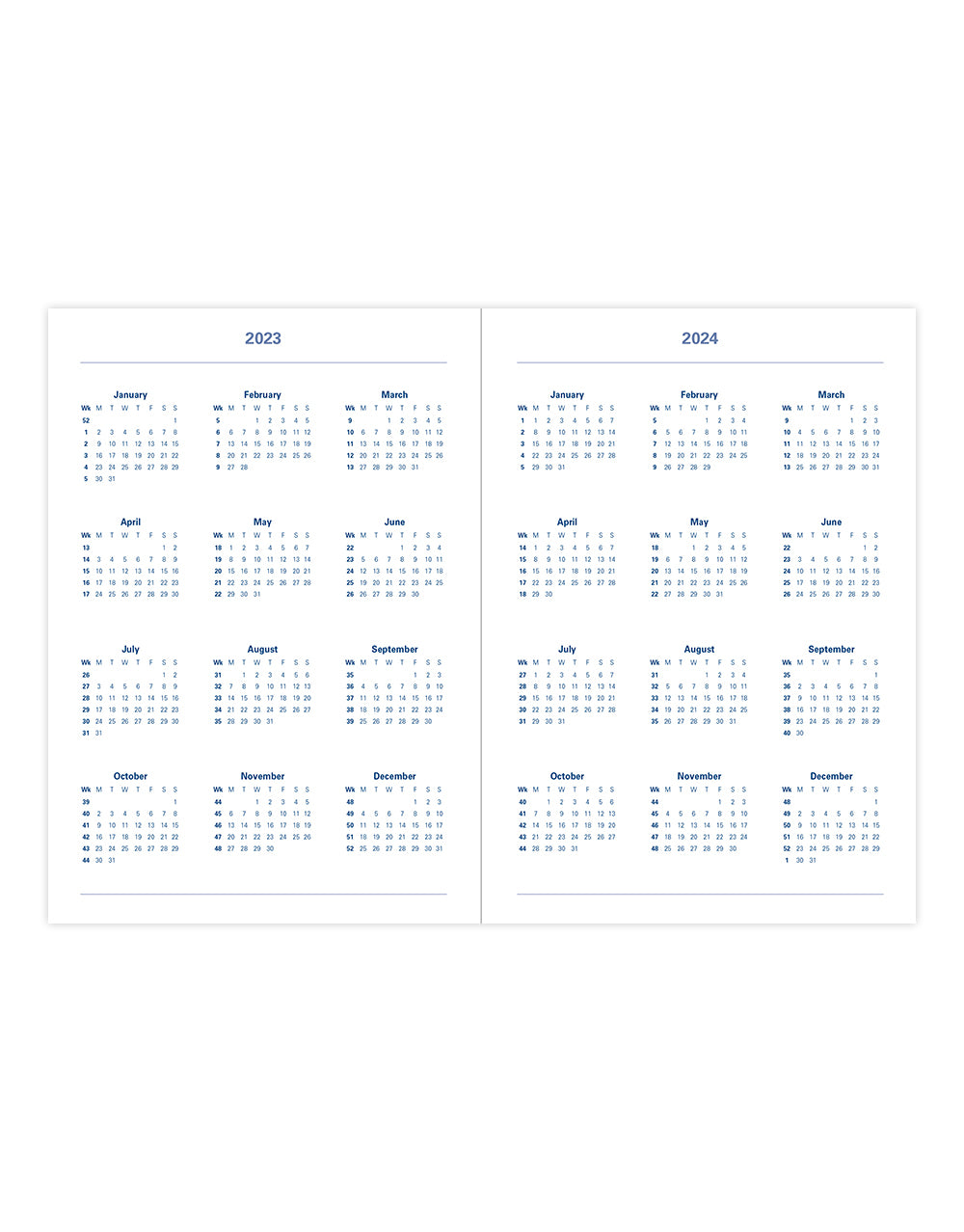 Dazzle A5 Week to View Planner 2023-2024 - Multilanguage - Black - Letts of London#color_black