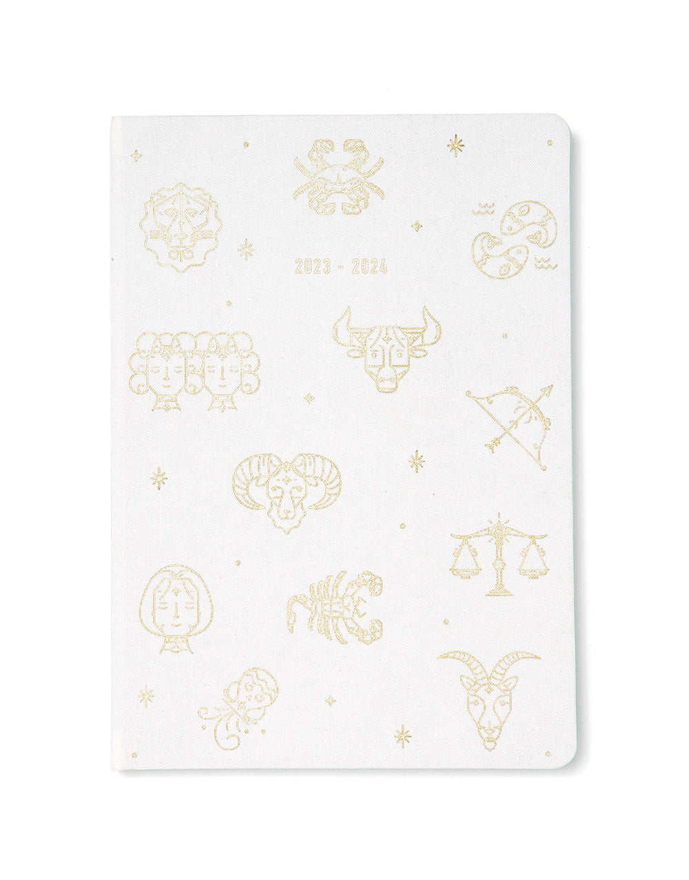 Zodiac A5 Week to View Planner 2023-2024 - Multilanguage - Ivory - Letts of London#color_ivory