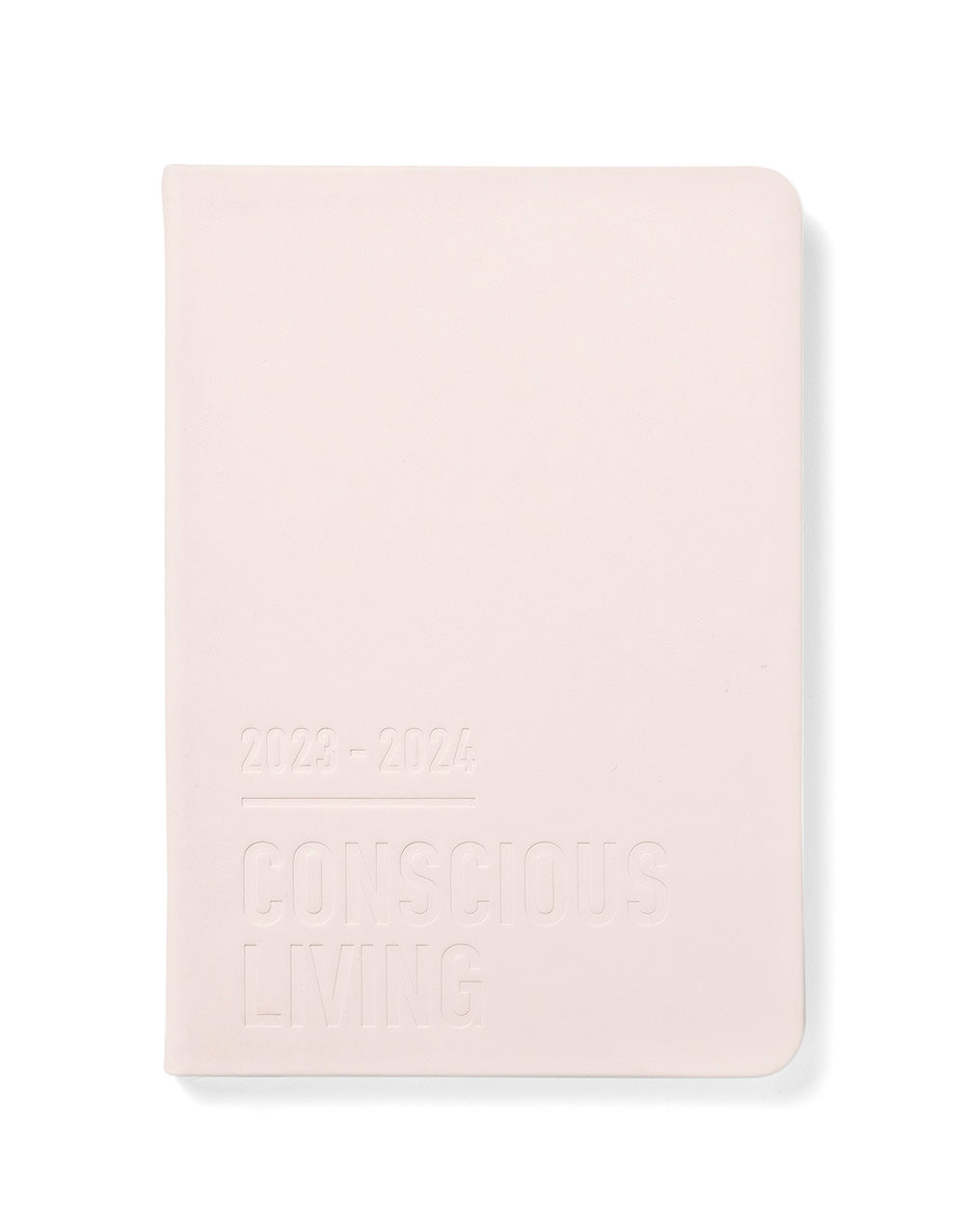 Conscious A5 Week to View Planner 2023-2024 - Multilanguage - Rosewater - Letts of London#color_rosewater