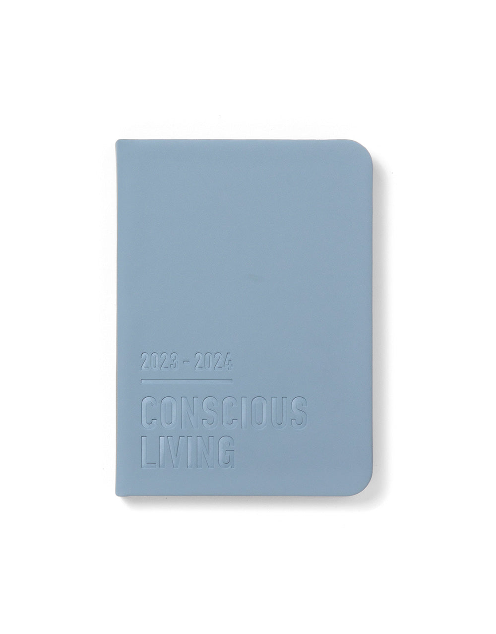 Conscious A6 Day to a Page Planner with Appointments 2023-2024 - Multilanguage - Ocean - Letts of London#color_conscious-ocean