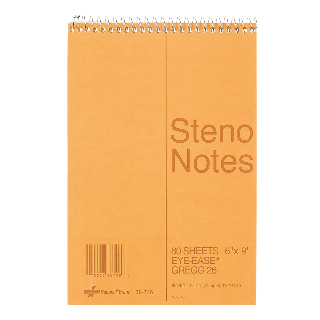 Brown Board Steno Notebook 36746