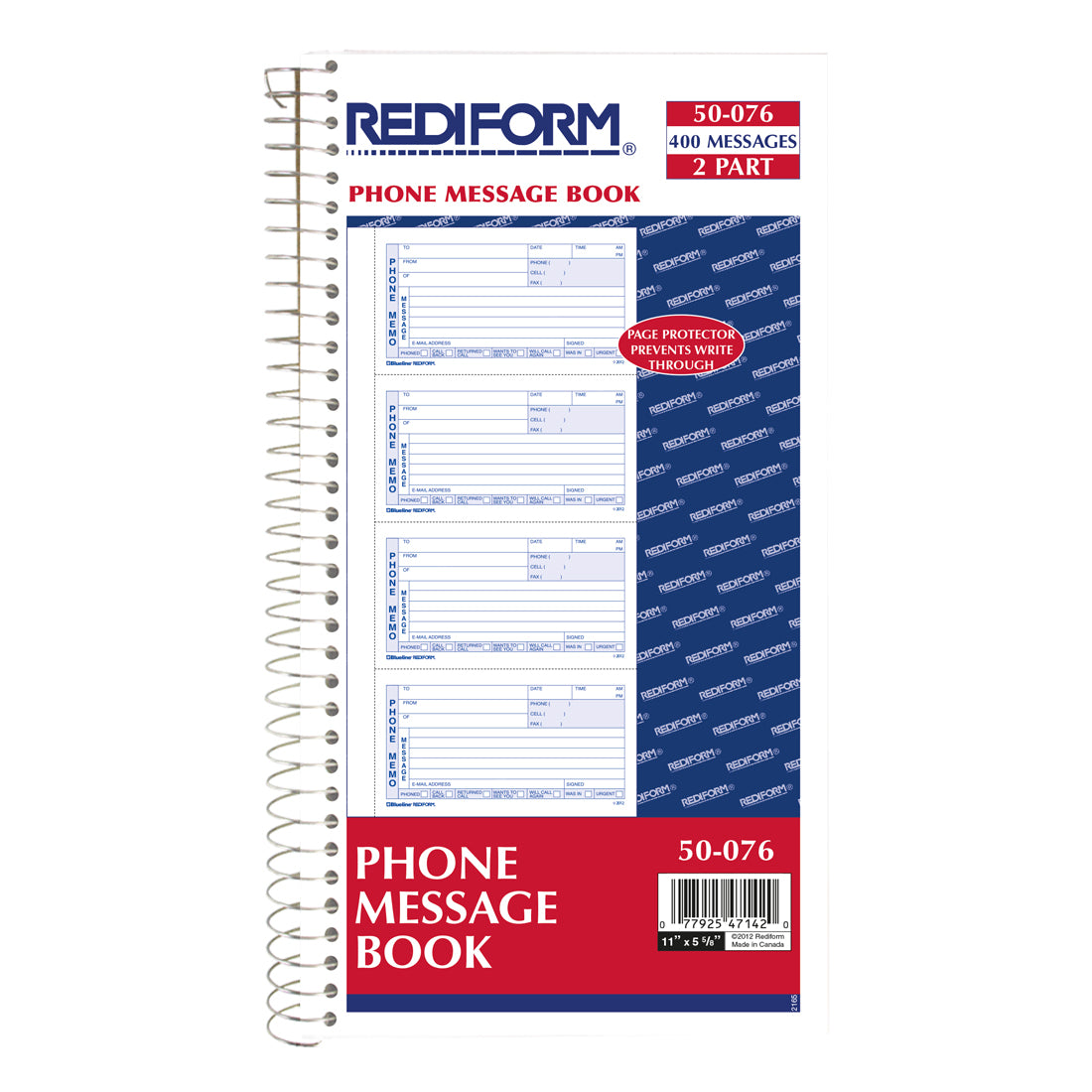 Telephone Message Book 50076