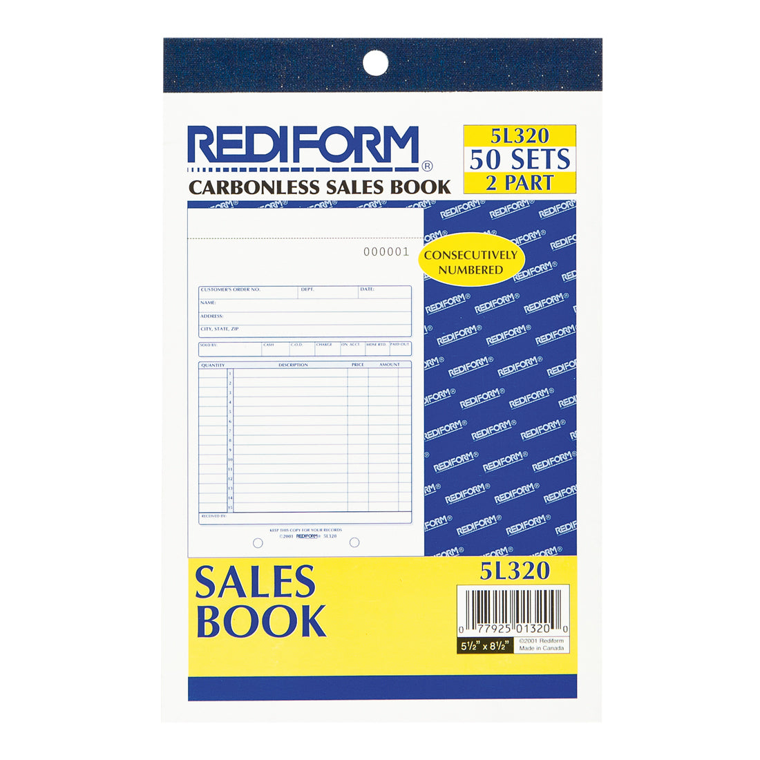 Sales Book - Rediform