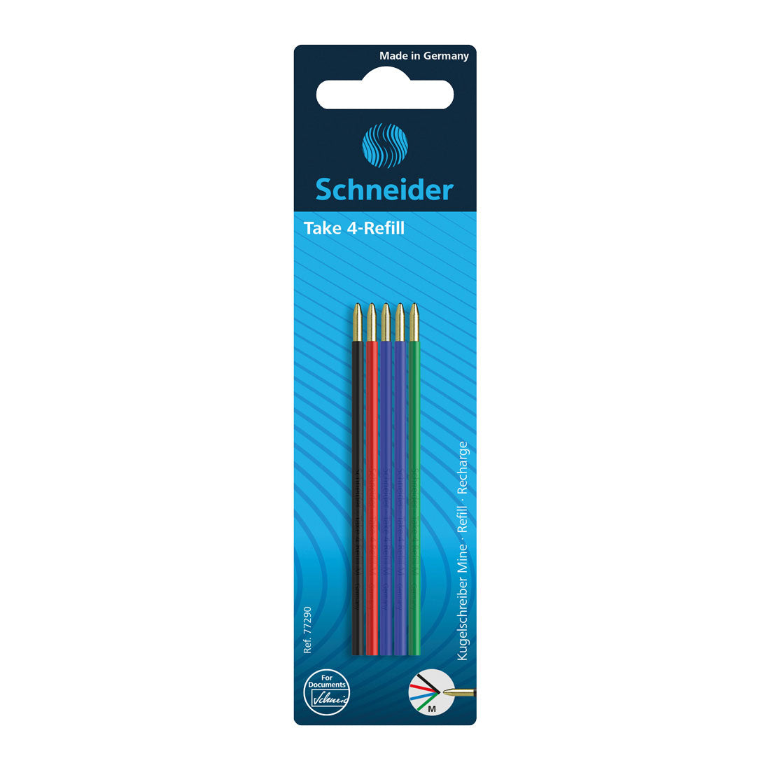 Take 4 Refill for 4-Color Ballpoint Pen M - Assorted (5) Media 1 of 3