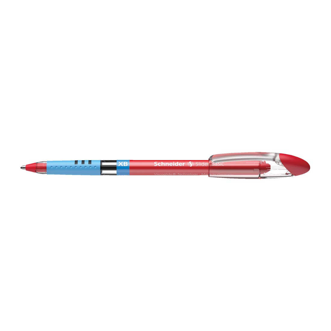 Slider BASIC Ballpoint Pen XB, Box of 10#ink-color_red