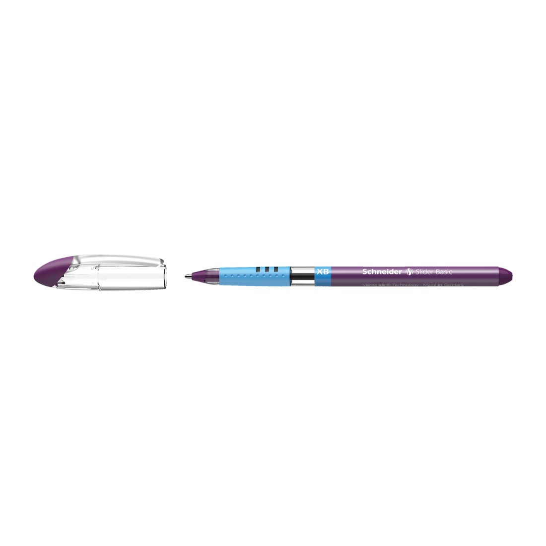 Slider BASIC Ballpoint Pen XB, Box of 10#ink-color_violet