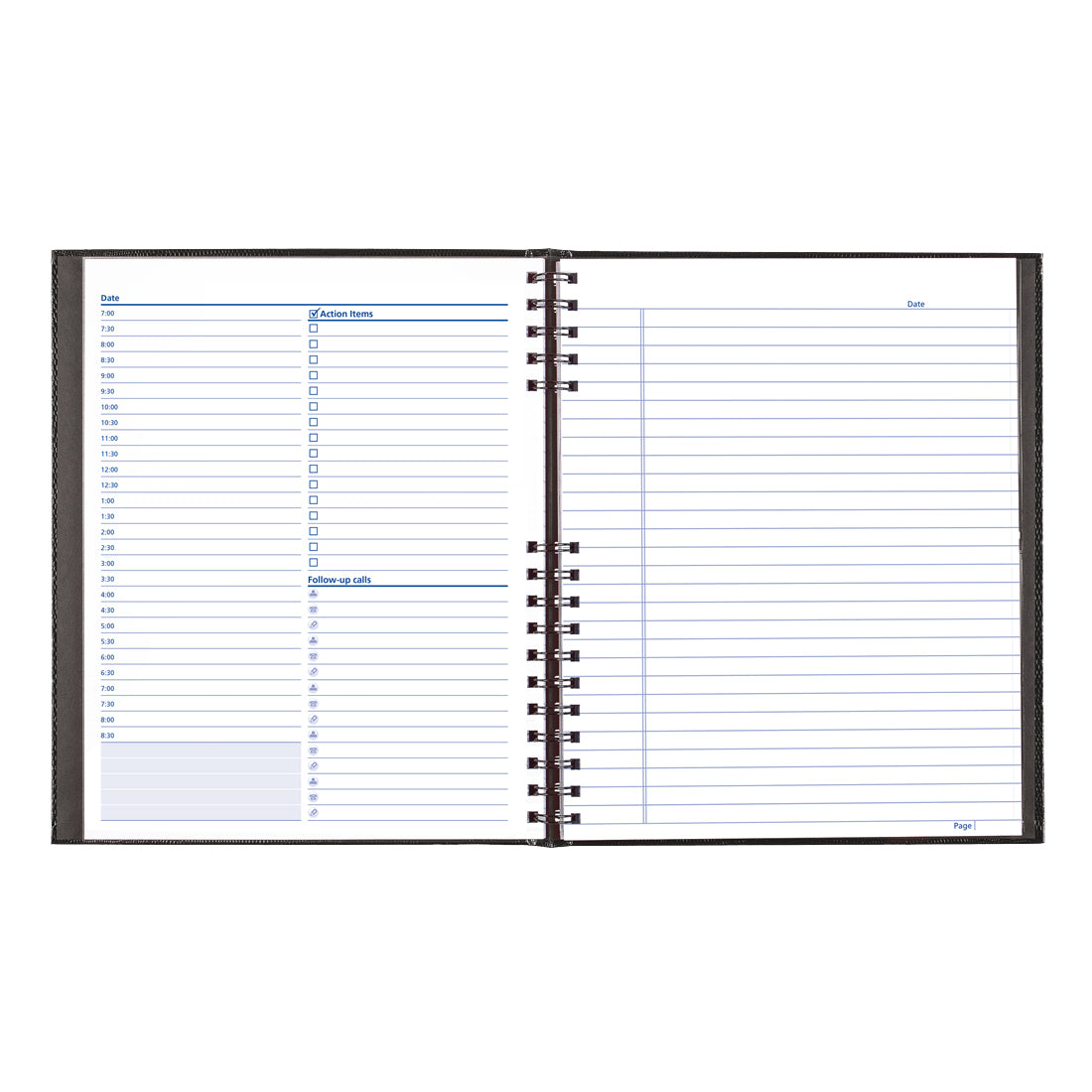 NotePro Undated Daily Planner A30C.81