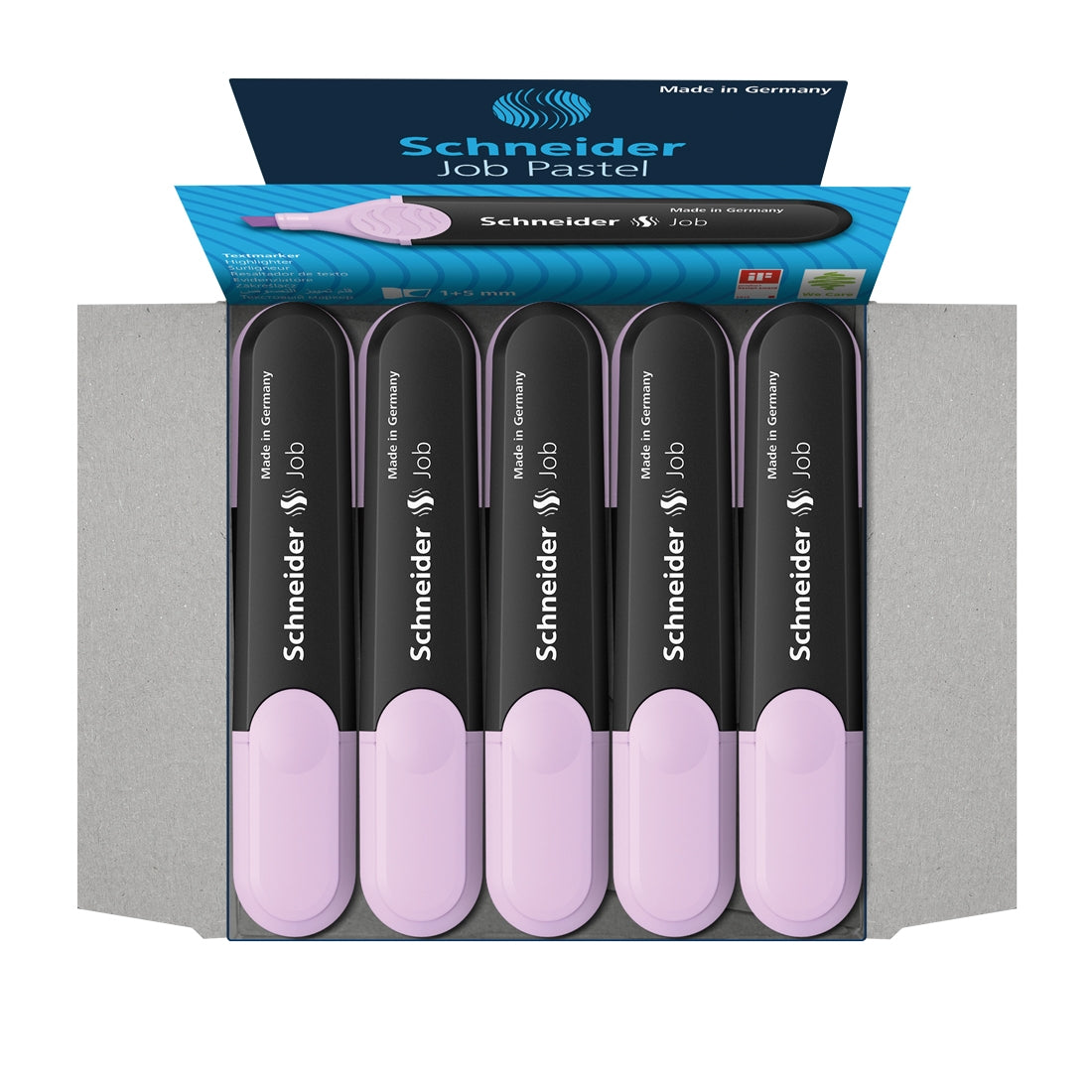 Job Pastel Highlighter, Box of 10un.#ink-color_lavender